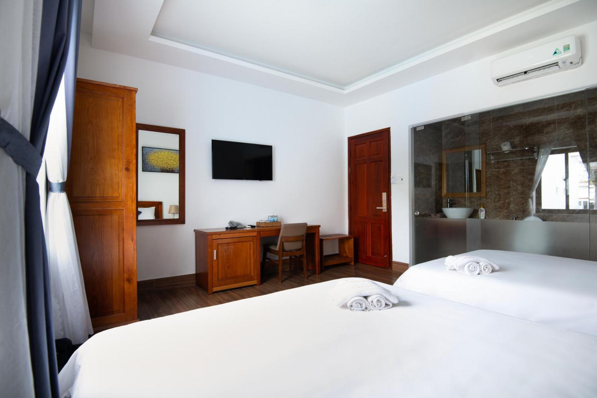Kim Ngan Hotel Chi Khu Co Ong Exteriör bild