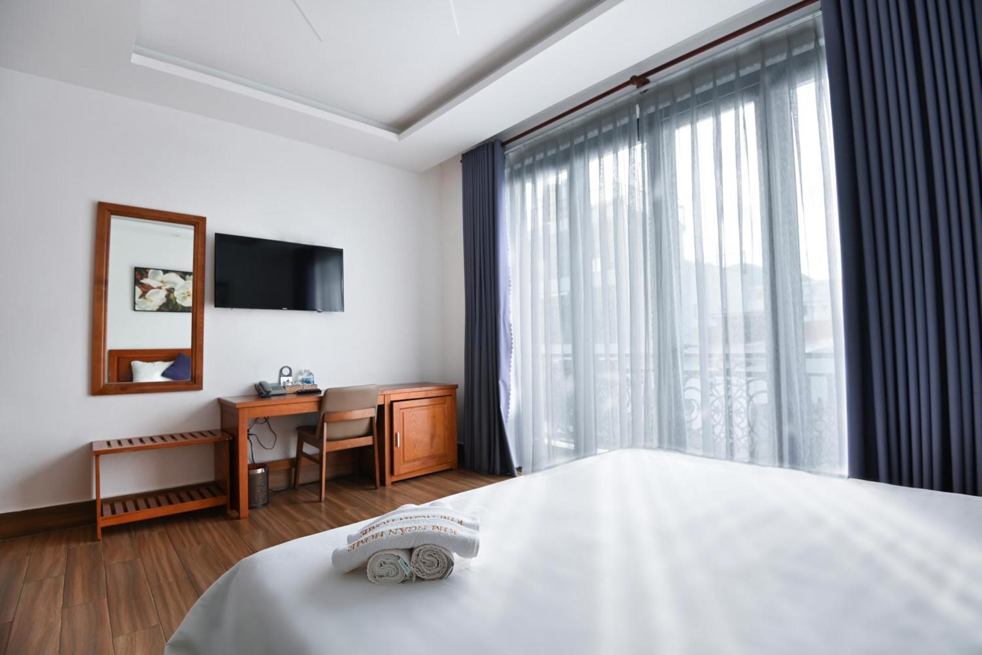 Kim Ngan Hotel Chi Khu Co Ong Exteriör bild